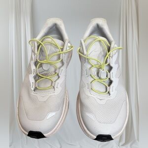 Hoka One One Transport Vibram Cordura Running Shoes White Sneakers Women’s 7B